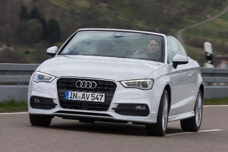 Audi A3 2.0 TDI Cabrio, Frontansicht