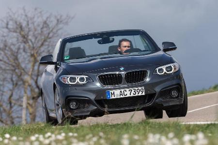 BMW 220d Cabrio, Frontansicht