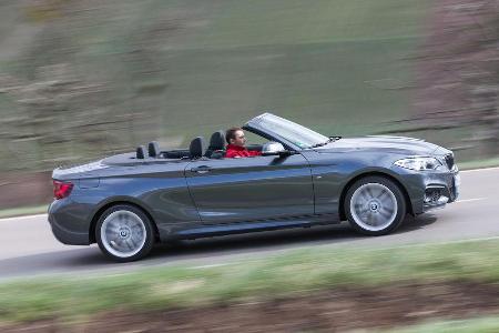 BMW 220d Cabrio, Seitenansicht