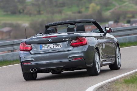 BMW 220d Cabrio, Heckansicht