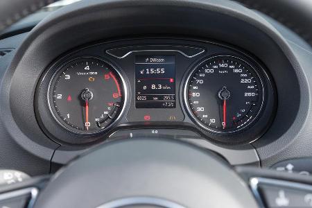 Audi A3 2.0 TDI Cabrio, Rundinstrumente