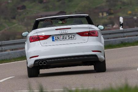 Audi A3 2.0 TDI Cabrio, Heckansicht