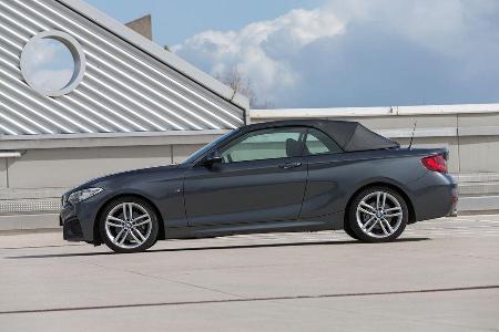 BMW 220d Cabrio, Seitenansicht