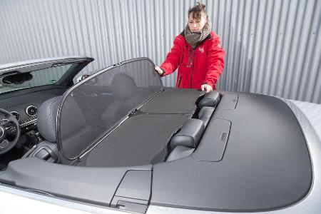 Audi A3 2.0 TDI Cabrio, Windschott