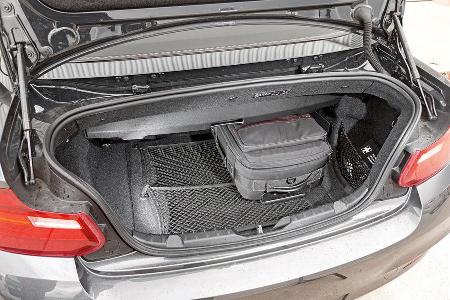 BMW 220d Cabrio, Kofferraum