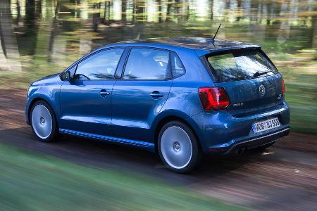 VW Polo Blue GT, Heckansicht