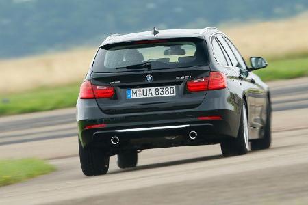 BMW 335i xDrive Touring, Heckansicht