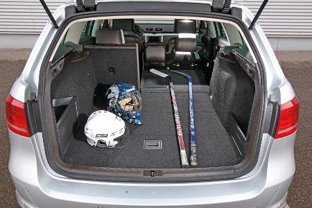 VW Passat 2.0 TDI BMT, Kofferraum, Ladeflche