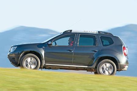 Dacia Duster 1.5 dCi 4x4 Prestige, Seitenansicht
