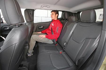 Jeep Renegade 2.0 Multijet Limited, Fondsitz