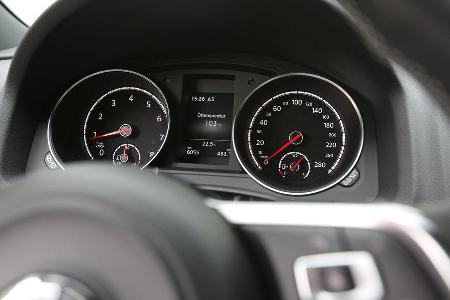 VW Scirocco 2.0 TSI, Rundinstrumente