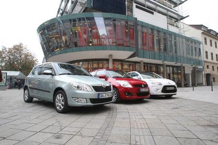 Citroen C3 Vti 95, Skoda Fabia 1.2 TSI, Suzuki Swift 1.2
