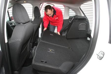 Citroen C3 Vti 95 Rücksitze