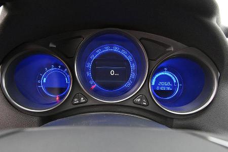 0111, ams 02/2011, Citroen C4 1.6, Tacho, Instrumente