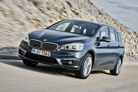 BMW Gran Tourer 220d xDrive, Frontansicht
