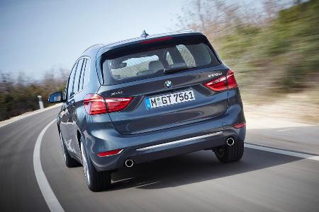 BMW Gran Tourer 220d xDrive, Heckansicht