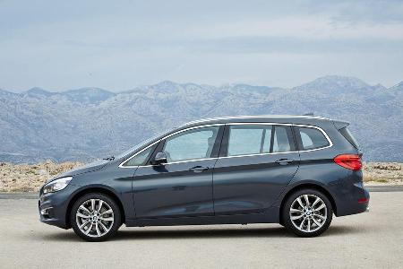 BMW Gran Tourer 220d xDrive, Seitenansicht