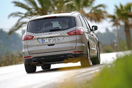 Ford S-Max 2.0 TDCi, Heckansicht