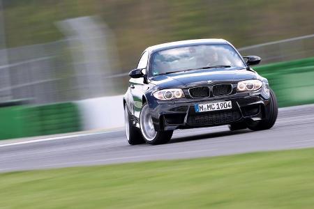 BMW Einser M Coupe, Kurve, Fahrt, Gelände