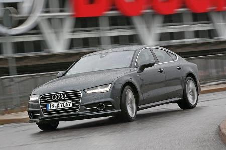 Audi A7 Sportback 3.0 TDI Quattro, Frontansicht