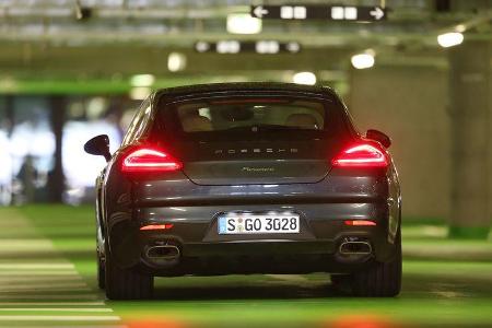 Porsche Panamera Diesel, Heckansicht