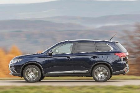 Mitsubishi Outlander 2.2 Di-D 4WD, Seitenansicht