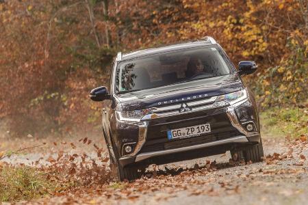 Mitsubishi Outlander 2.2 Di-D 4WD, Frontansicht