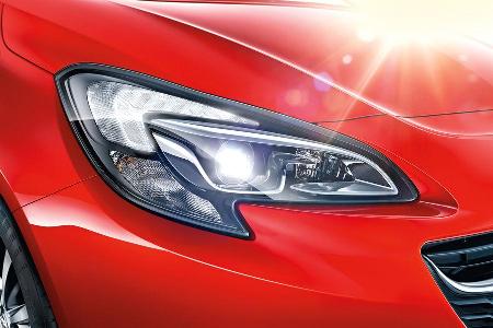 Opel Corsa, Frontscheinwerfer