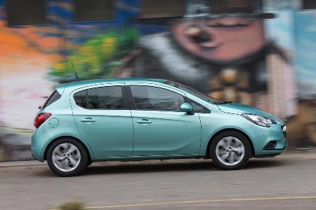 Opel Corsa, Seitenansicht