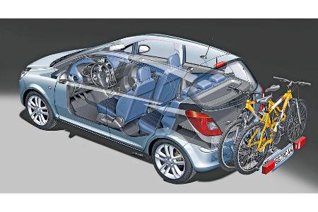 Opel Corsa, Fahrradtrger