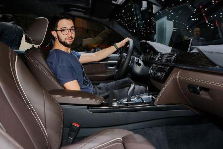 Alfa Romeo Giulia gegen BMW 3er Limousine, Kaltvergleich, Vergleich, Genf, 03/2016