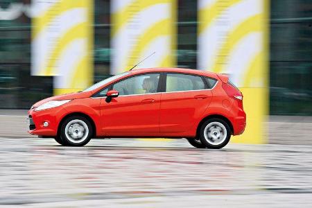 Ford Fiesta 1.6 TDCi Titanium, Seitenansicht
