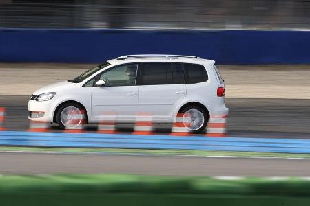 VW Touran 2.0 TDI Highline, Seitenansicht