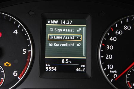 VW Touran 2.0 TDI Highline, Rundinstrumente