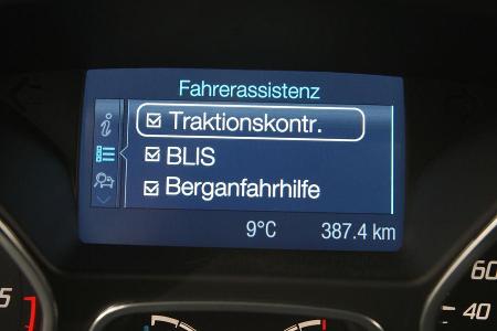 Ford Grand C-Max 2.0 TDCi Titanium, Bildschirm, Fahreinstellung