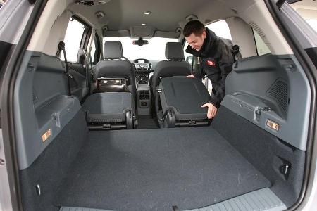 Ford Grand C-Max 2.0 TDCi Titanium, Ladeflche, Kofferraum