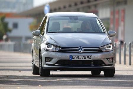 VW Golf Sportsvan 2.0 TDI, Frontansicht