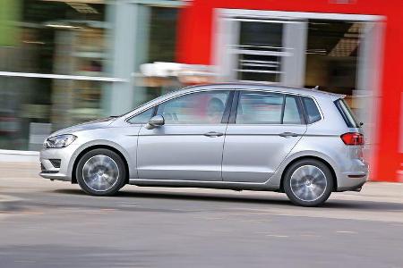 VW Golf Sportsvan 2.0 TDI, Seitenansicht
