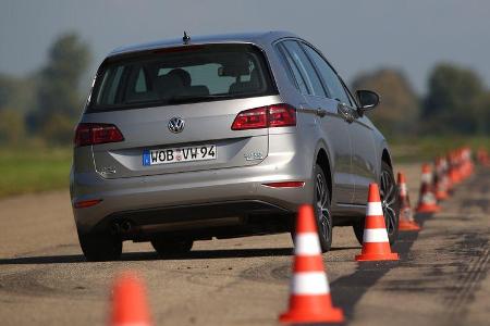 VW Golf Sportsvan 2.0 TDI, Heckansicht