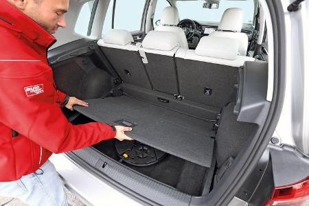 VW Golf Sportsvan 2.0 TDI, Kofferraumboden