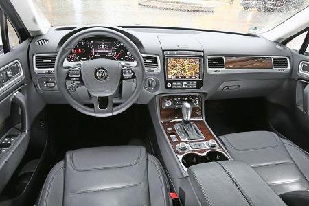 VW Touareg V6 TDI, Cockpit