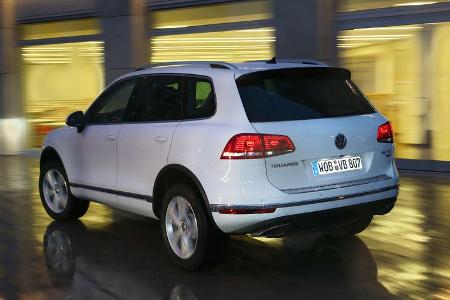 VW Touareg V6 TDI, Heckansicht