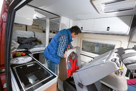 Hymer-Car gegen Westfalia