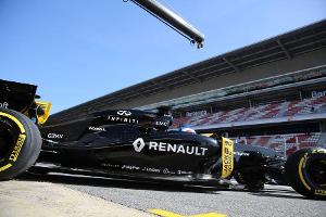 Jolyon Palmer - Renault F1 - Formel 1-Test - Barcelona - 4. Mrz 2016