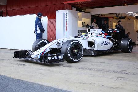 Felipe Massa - Williams - Formel 1-Test - Barcelona - 4. Mrz 2016