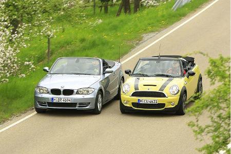 BMW 118i Cabrio, Mini Cooper S Cabrio