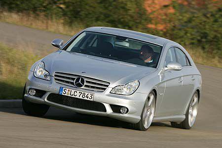 Der 55 AMG ist das absolute Top-Modell der neuen CLS-Baureihe von Mercedes.