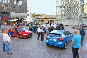 Mercedes A-Klasse, Audi A3, BMW 1er, Volvo V40 im Vergleichstest