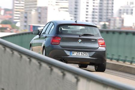 BMW 125i, Heck