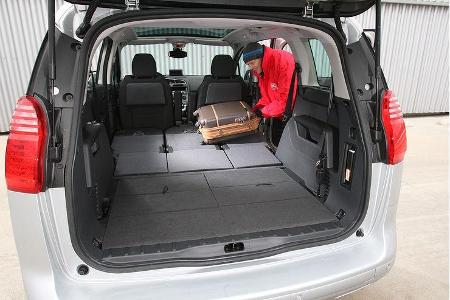 Peugeot 5008, Innenraum, Kofferraum